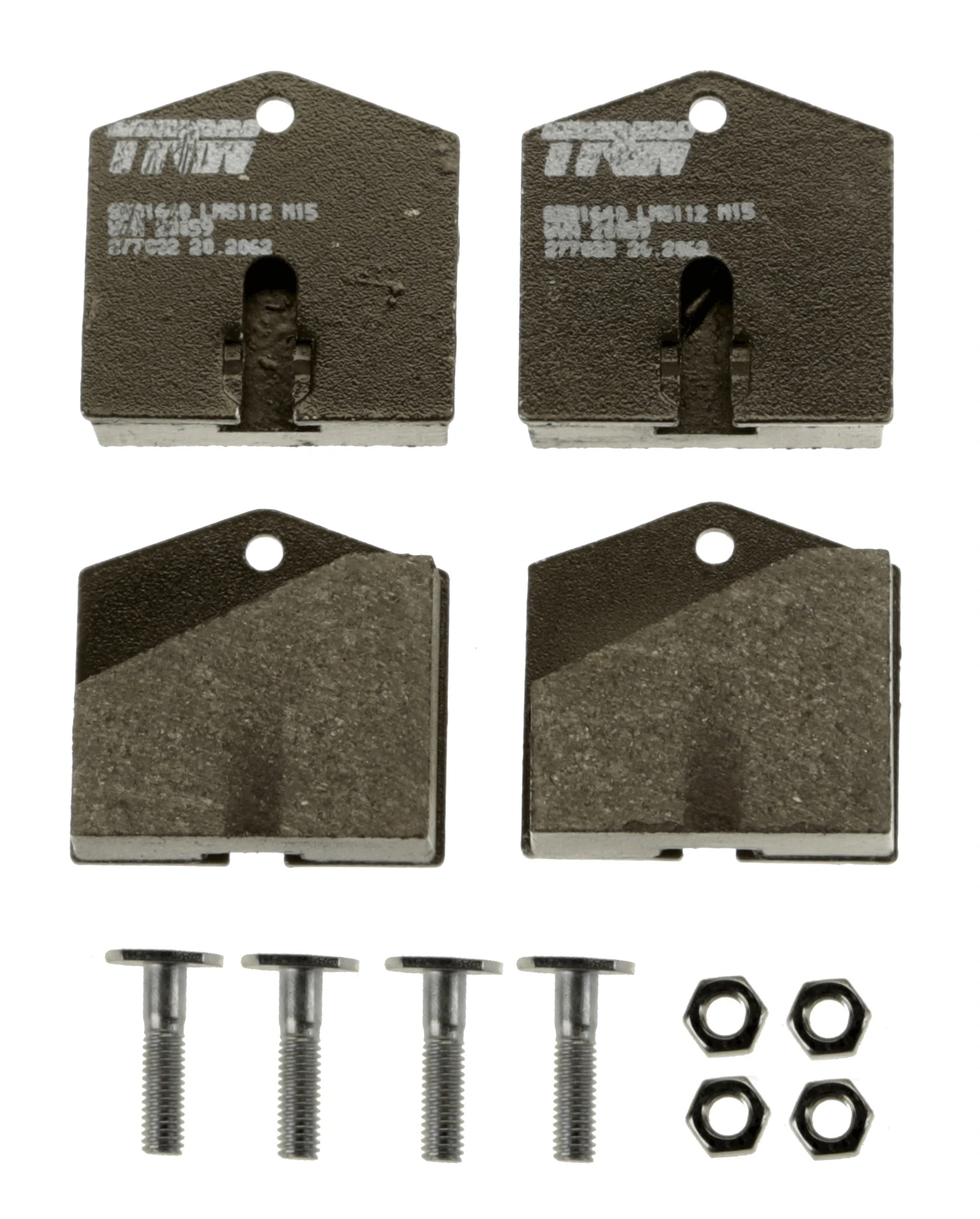 TRW GDB1640 Brake Pad Set, disc parking brake