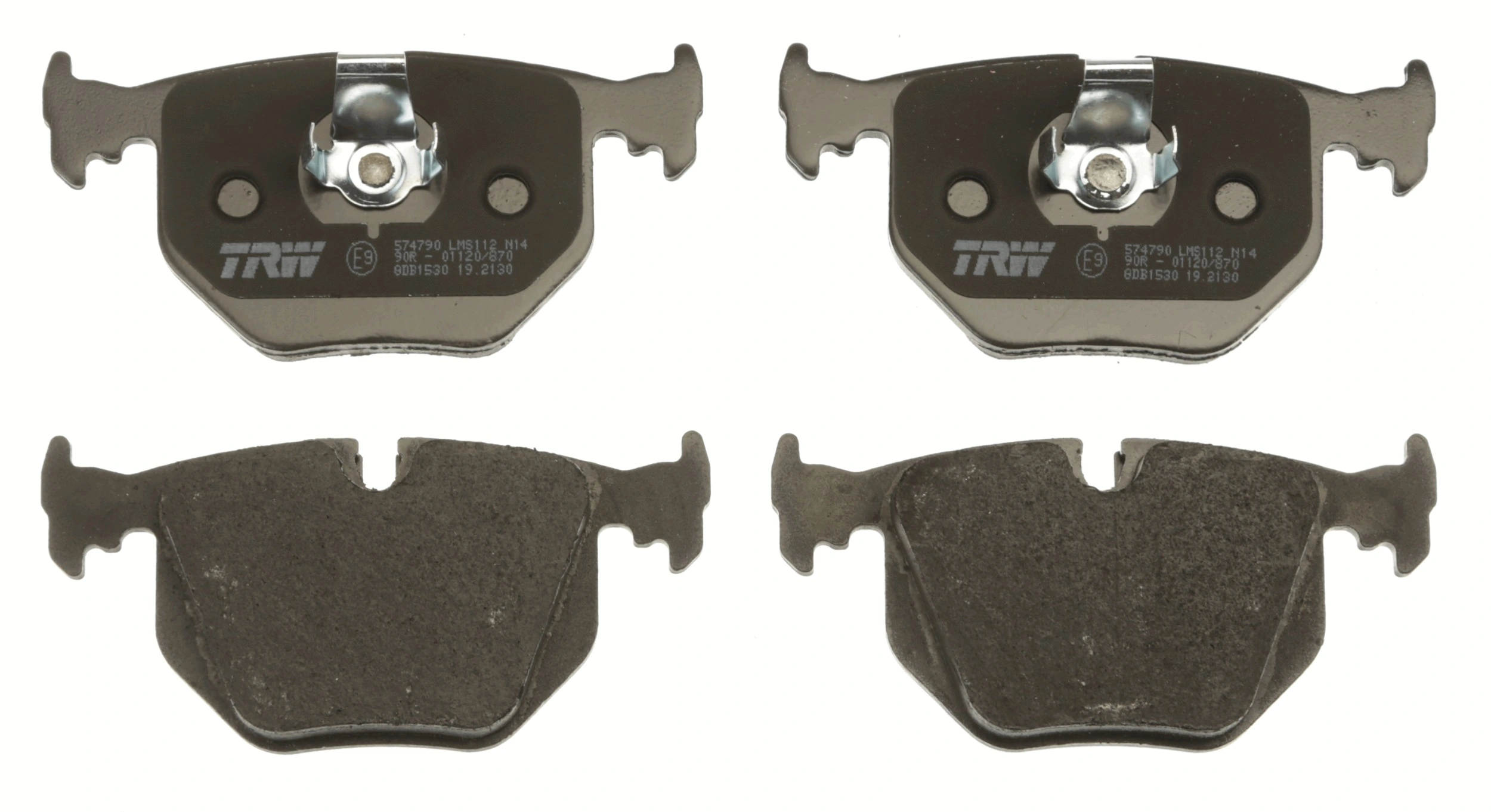 Brake Pad Set, disc brake COTEC GDB1530