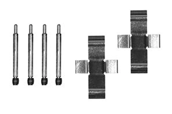 Accessory Kit, disc brake pad PFK247