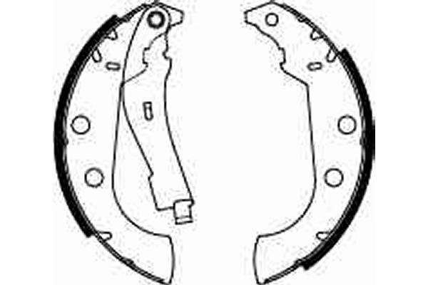 Brake Shoe Set GS8272