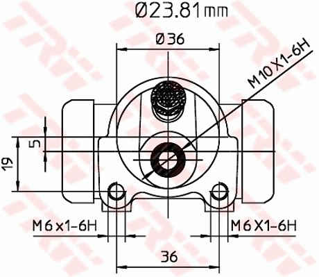 TRW BWK119 Wheel Brake Cylinder