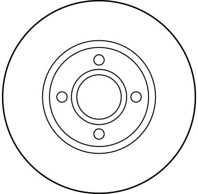 TRW DF2751 Brake Disc