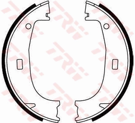 Brake Shoe Set, parking brake GS8594
