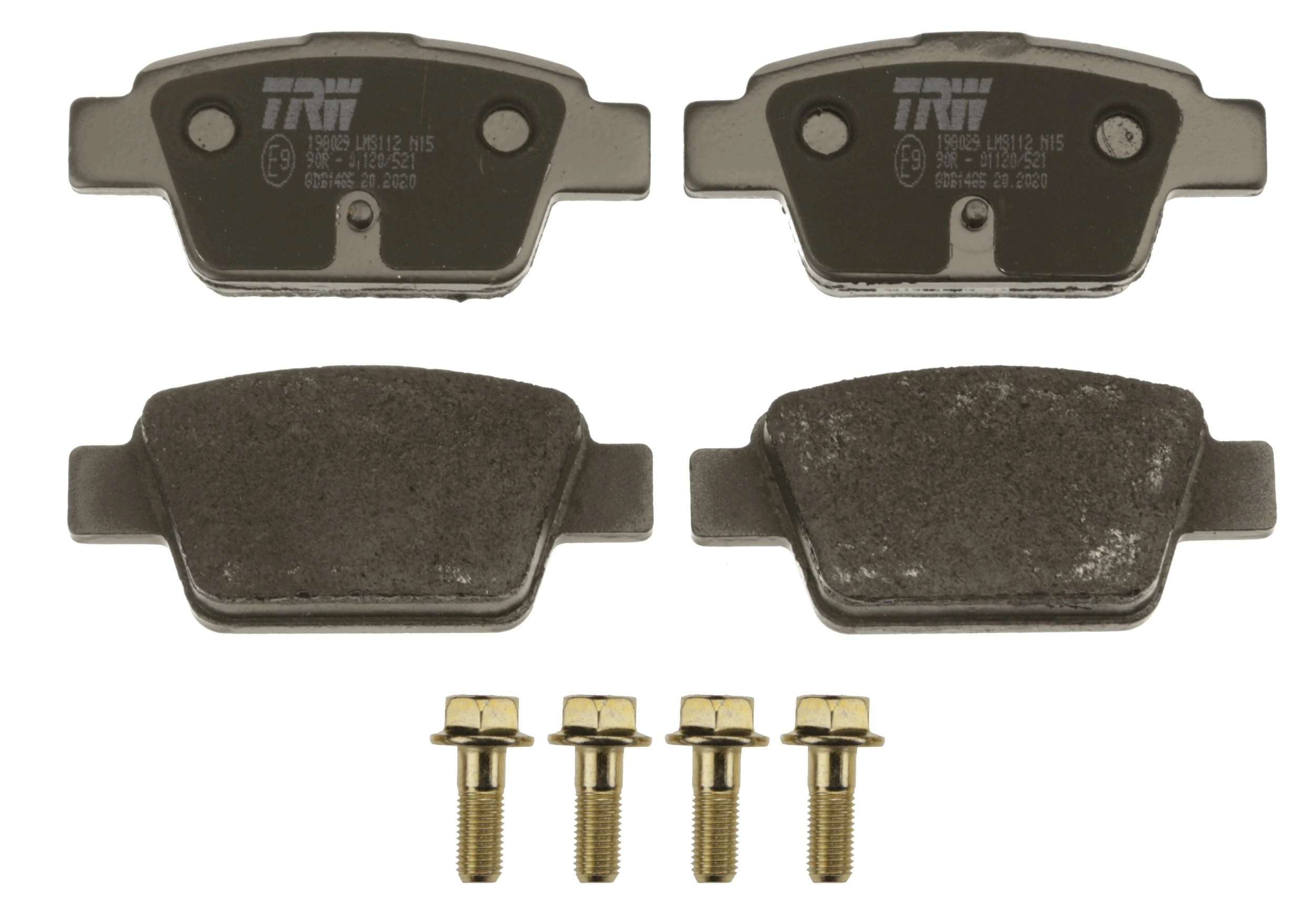 Brake Pad Set, disc brake COTEC GDB1485