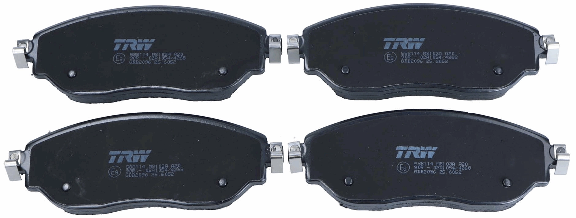 Brake Pad Set, disc brake COTEC GDB2096