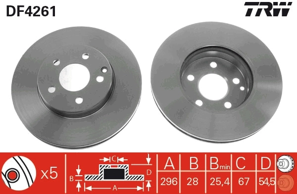 Brake Disc DF4261