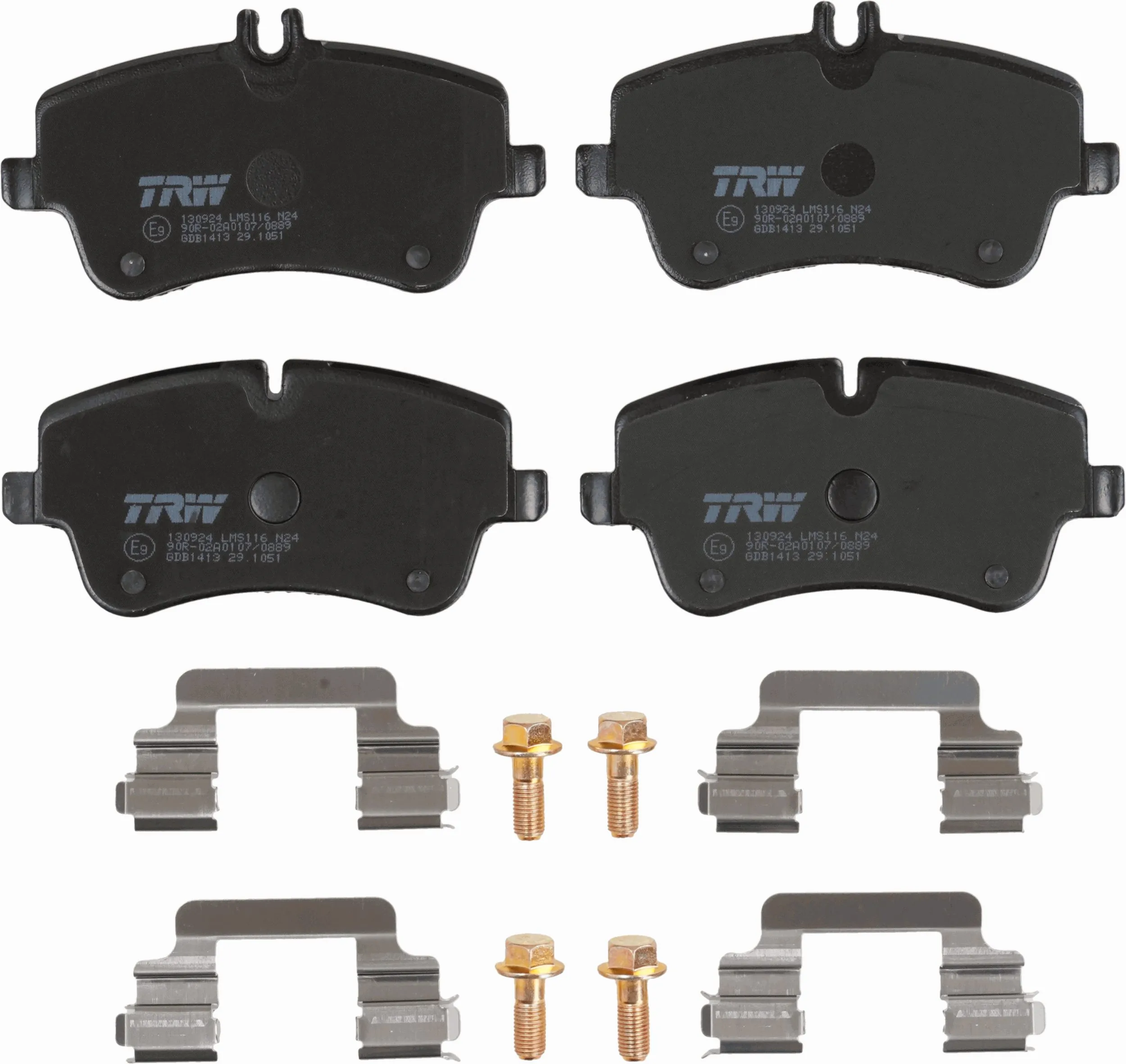 Brake Pad Set, disc brake COTEC GDB1413