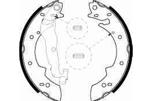 Brake Shoe Set GS8524