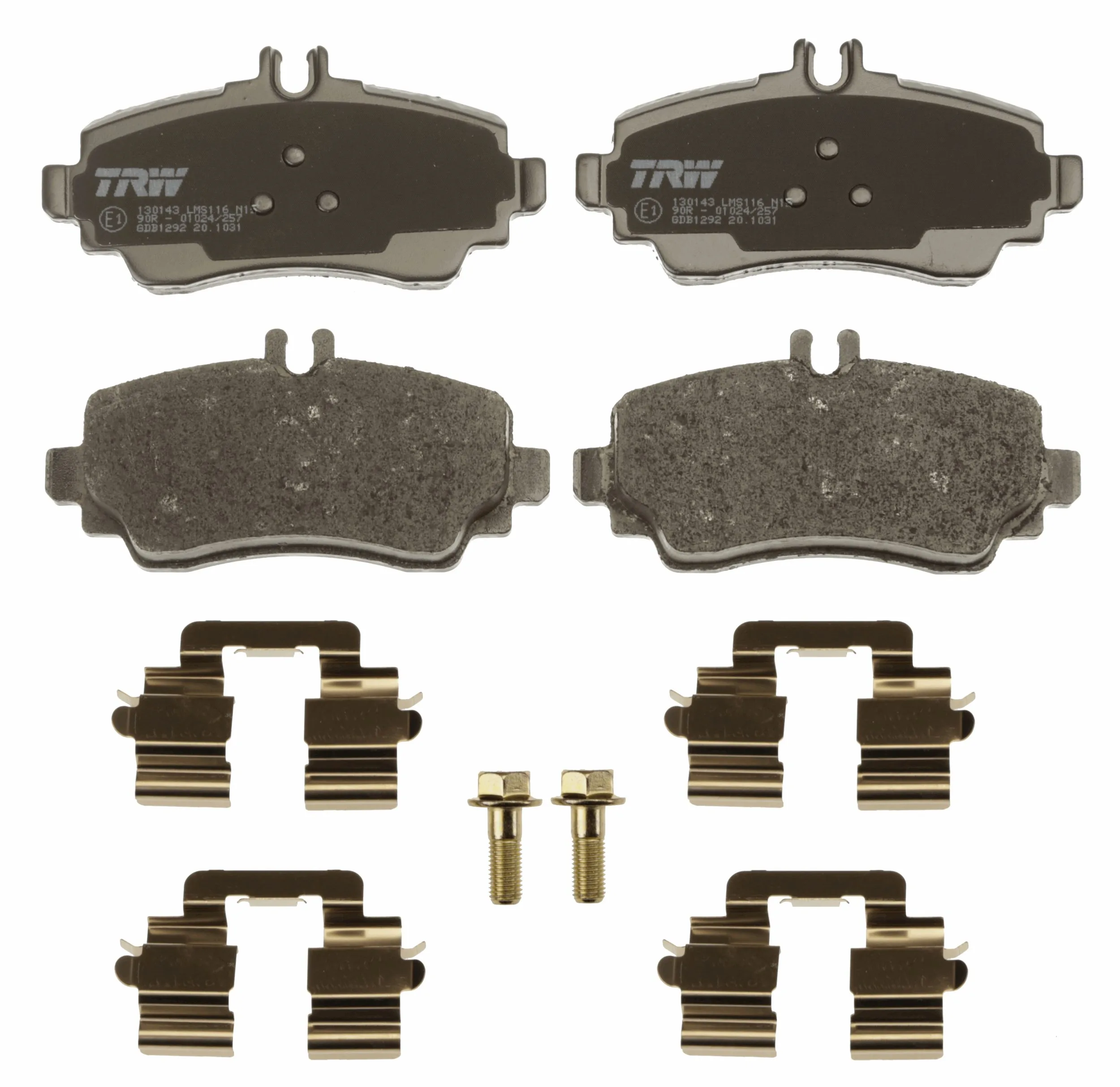 Brake Pad Set, disc brake COTEC GDB1292