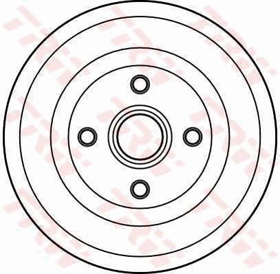 TRW DB4179 Brake Drum