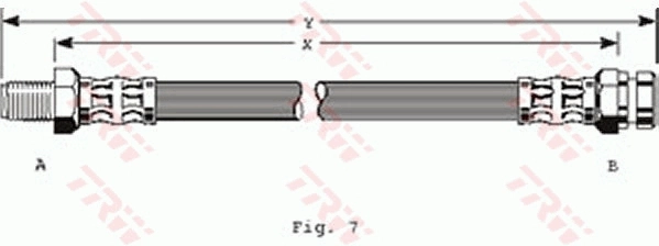 TRW PHB171 Brake Hose