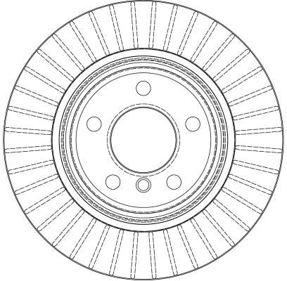 TRW DF4299 Brake Disc