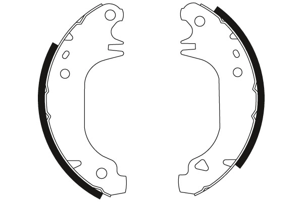 TRW GS8532 Brake Shoe Set