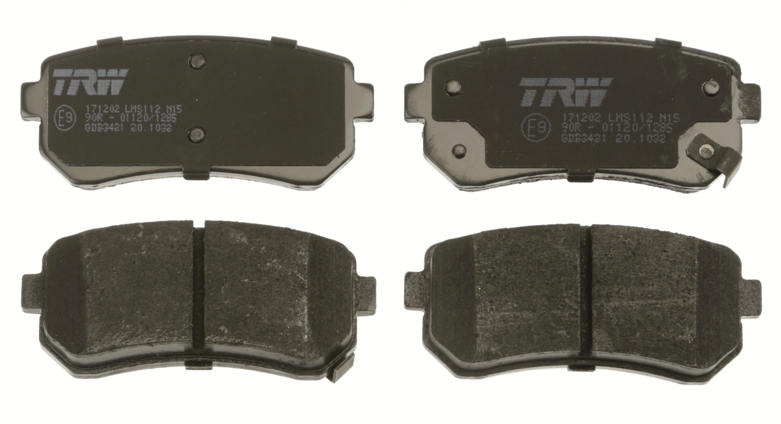 Brake Pad Set, disc brake COTEC GDB3421