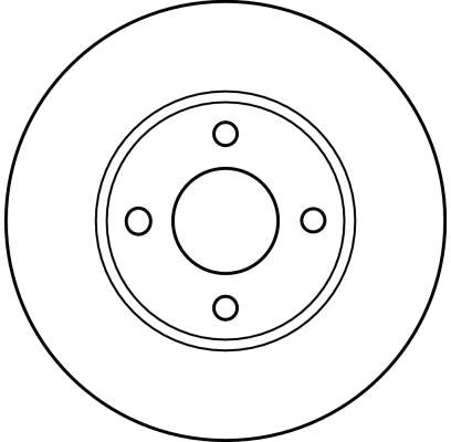 Disco de freno DF4019