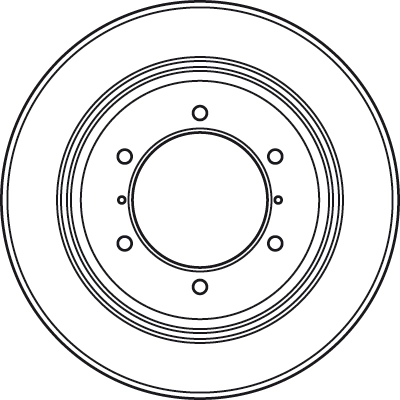 Brake Disc TRW SINGLE DF4903S