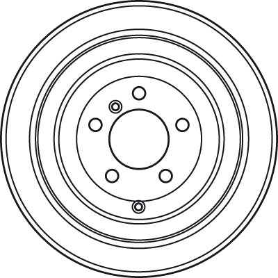 Brake Disc TRW SINGLE DF4954S