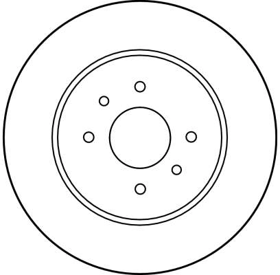 TRW DF1030 Brake Disc
