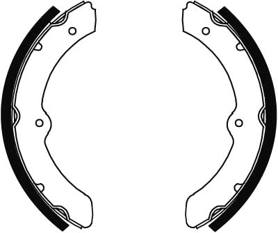 TRW GS8460 Brake Shoe Set