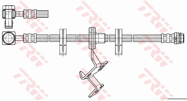 Flexible de frein PHD966