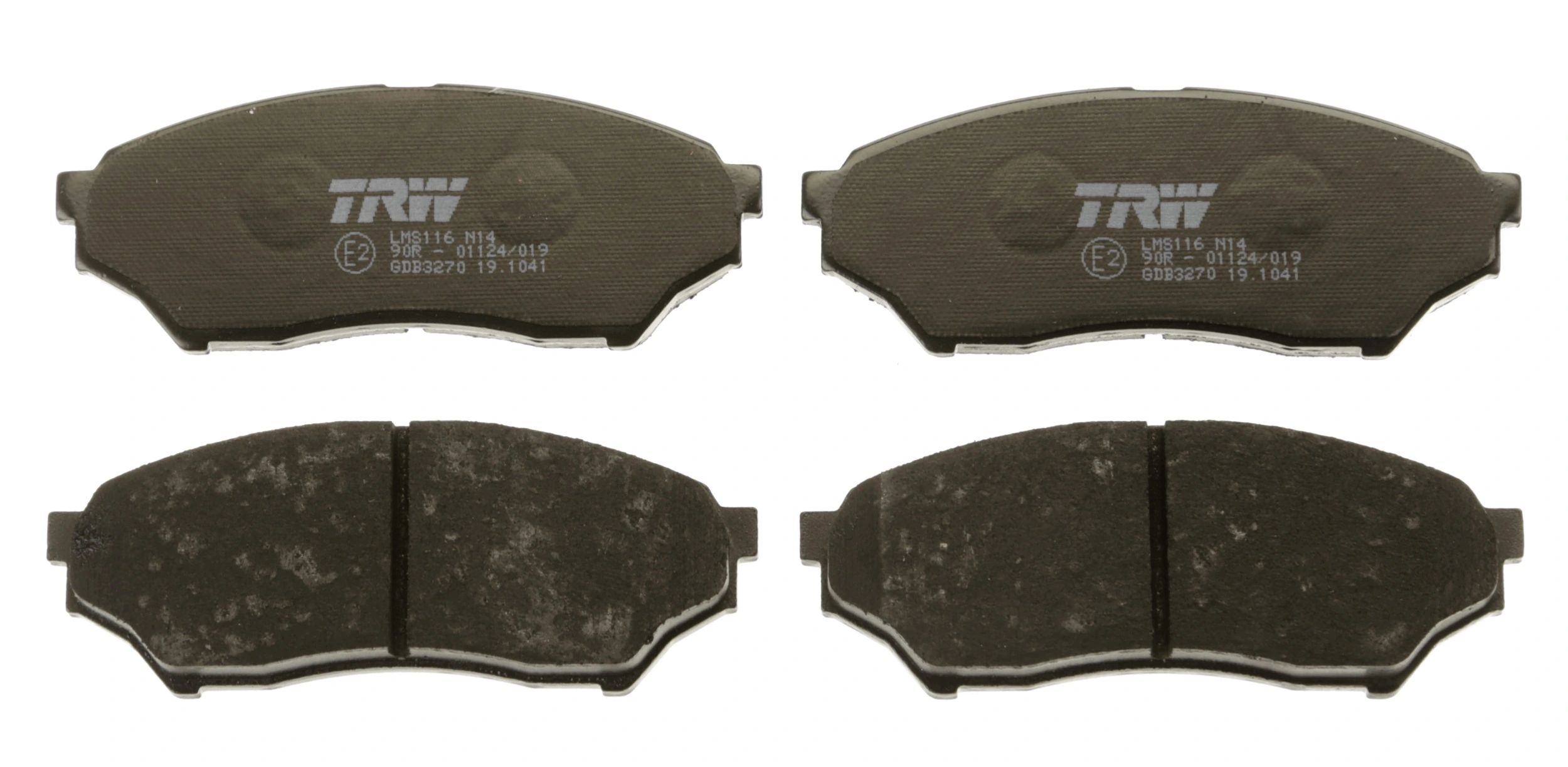 Brake Pad Set, disc brake COTEC GDB3270