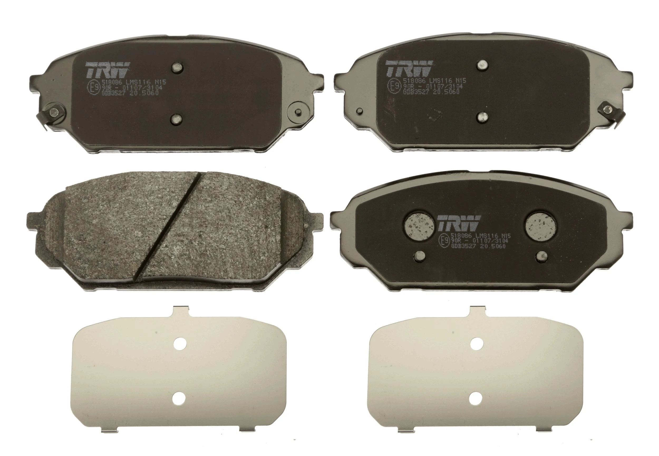 Brake Pad Set, disc brake GDB3527