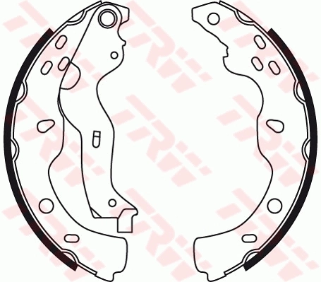 Brake Shoe Set GS8743