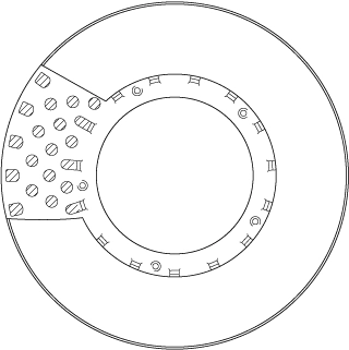 TRW DF5033S Brake Disc