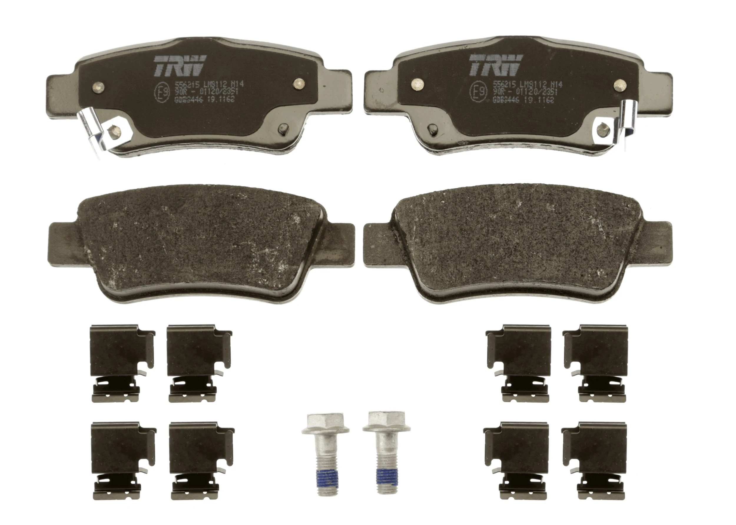 Brake Pad Set, disc brake COTEC GDB3446