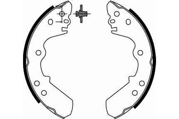 Brake Shoe Set GS8551