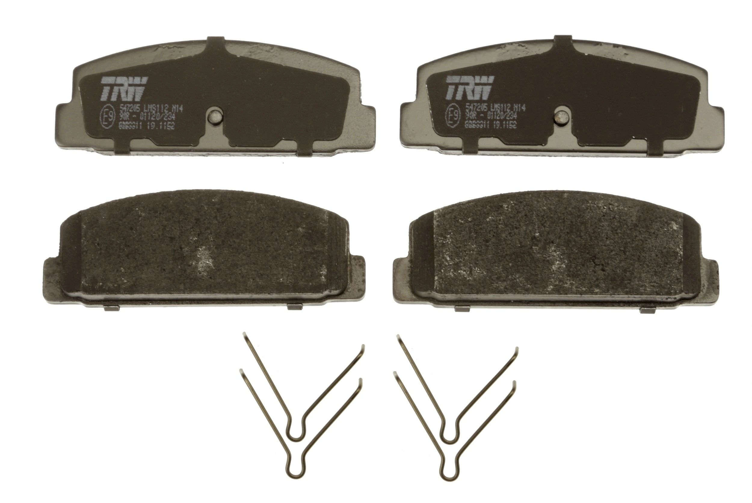 Brake Pad Set, disc brake COTEC GDB3311
