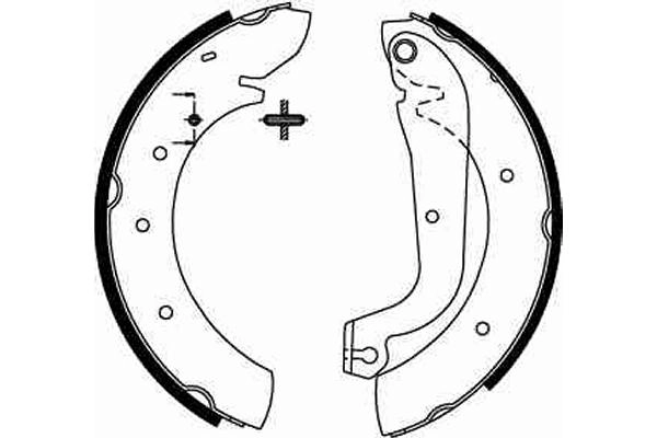 Brake Shoe Set GS8207