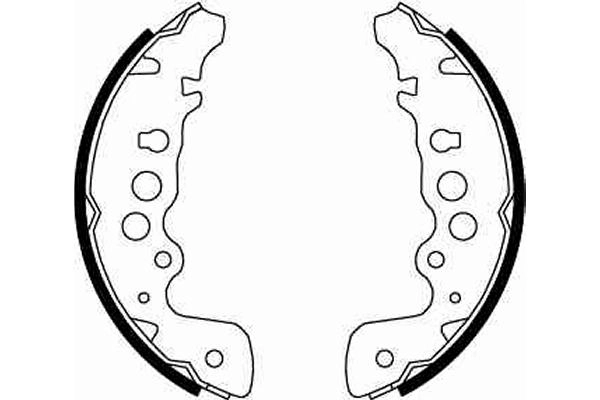 Brake Shoe Set GS8670