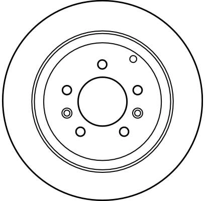 TRW DF4130 Brake Disc