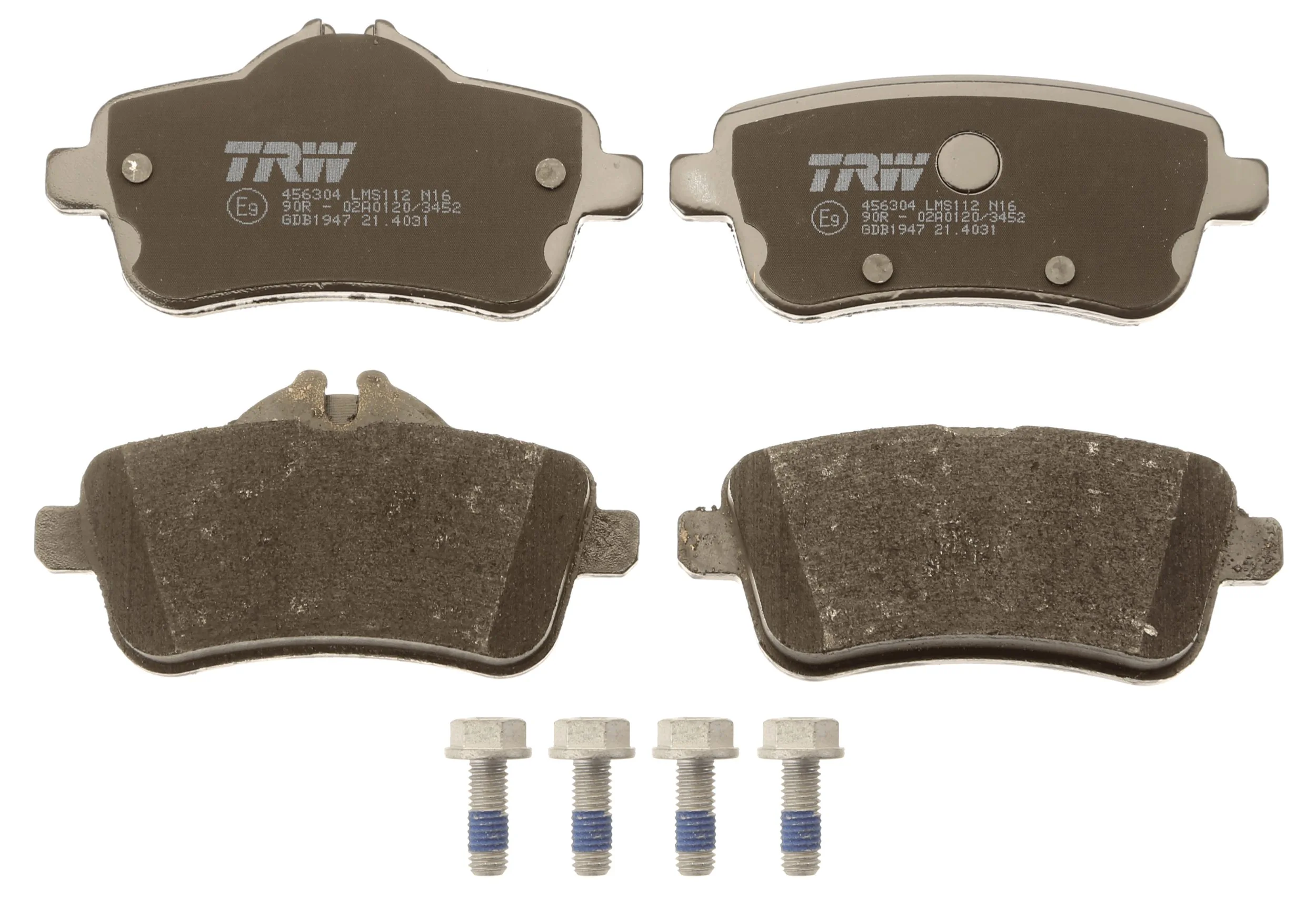 Brake Pad Set, disc brake COTEC GDB1947