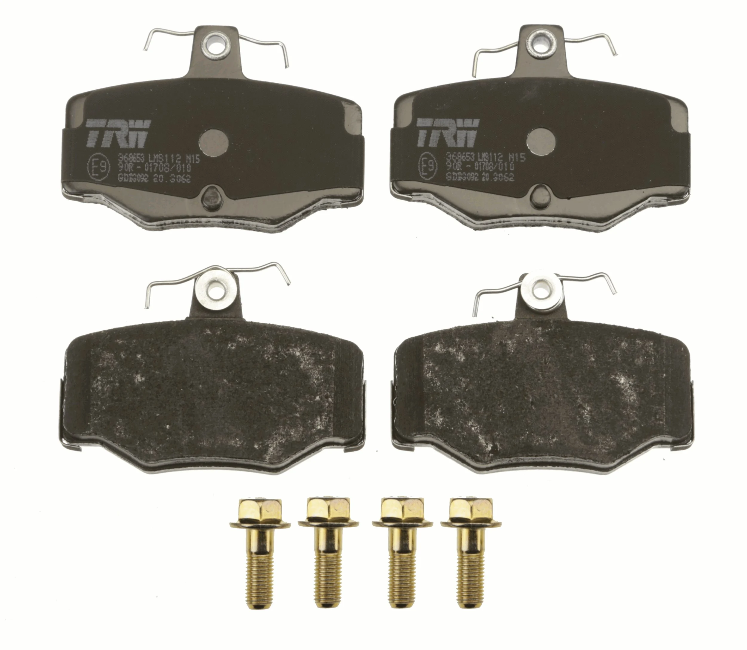 Brake Pad Set, disc brake COTEC GDB3092