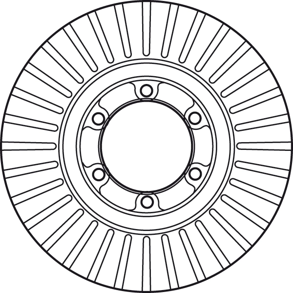 Brake Disc DF6022