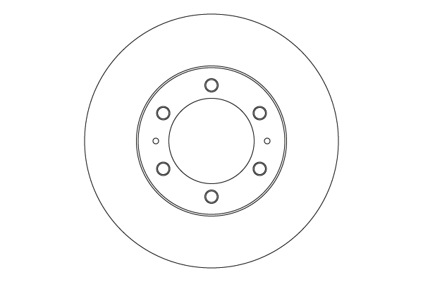 Brake Disc TRW SINGLE DF6914S