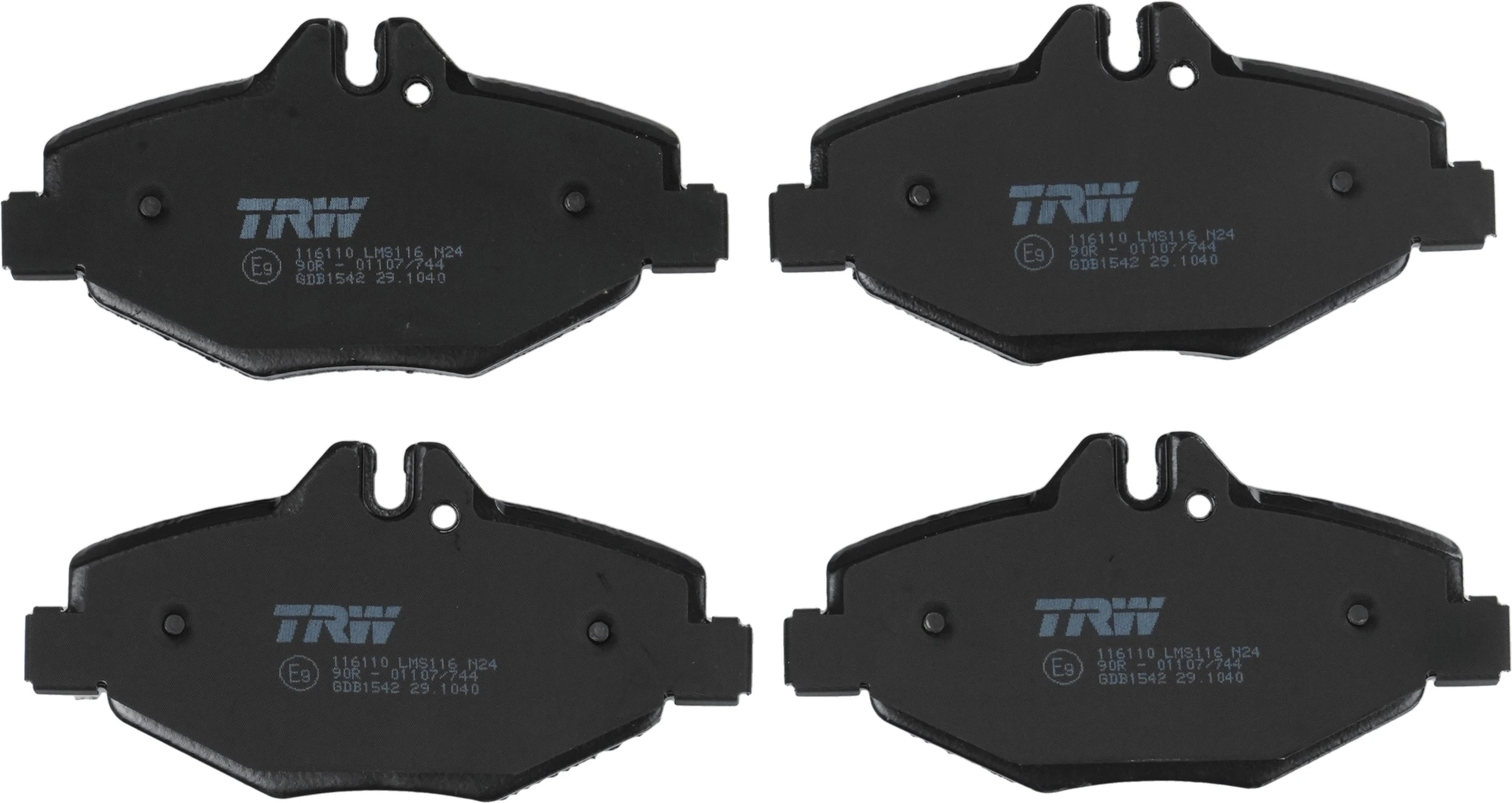 ערכת רפידות בלם, בלמי דיסק COTEC GDB1542