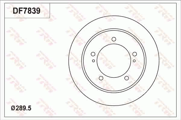 Brake Disc DF7839