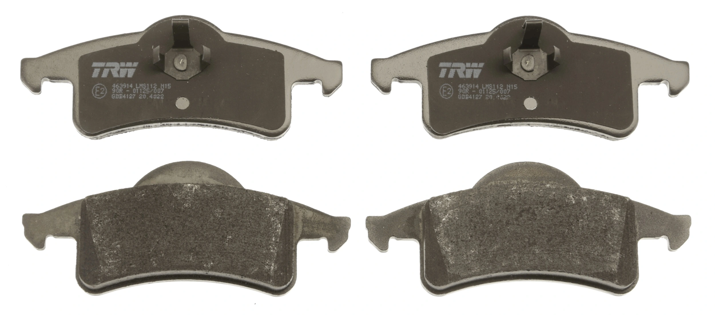 Brake Pad Set, disc brake COTEC GDB4127