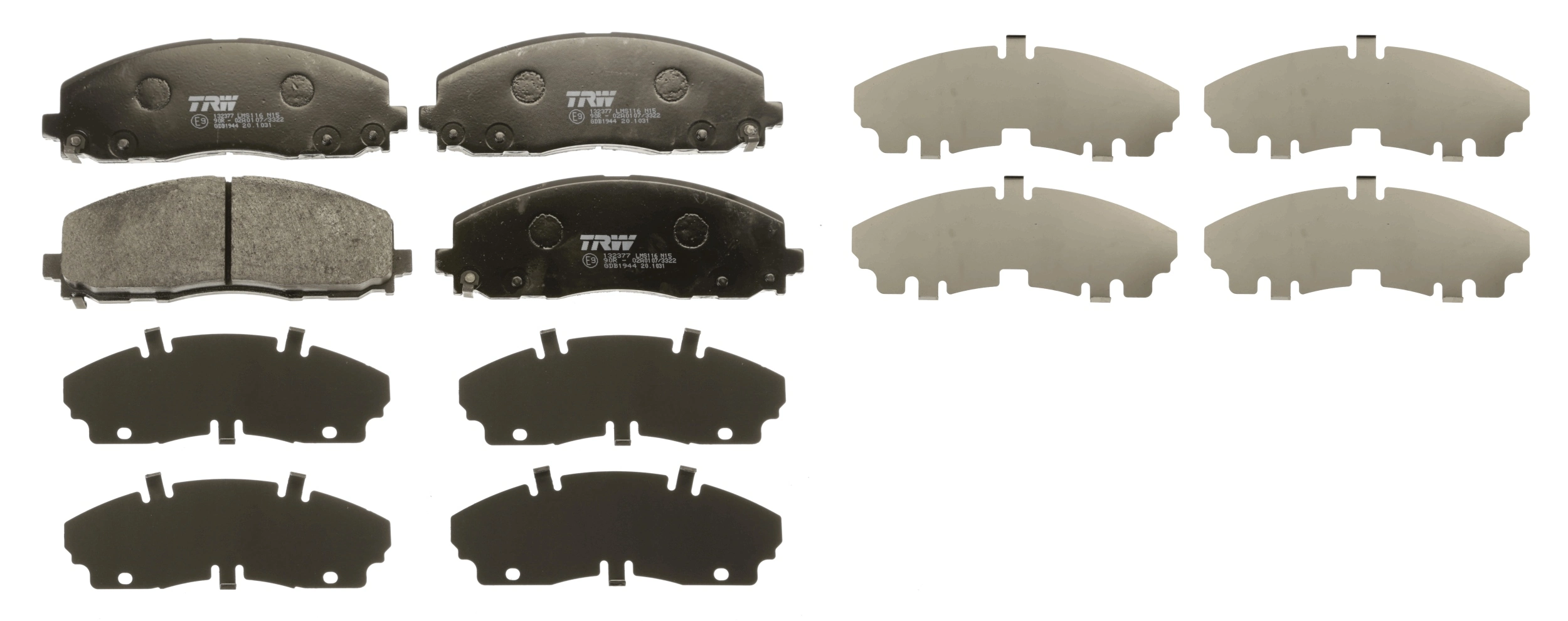 Brake Pad Set, disc brake GDB1944