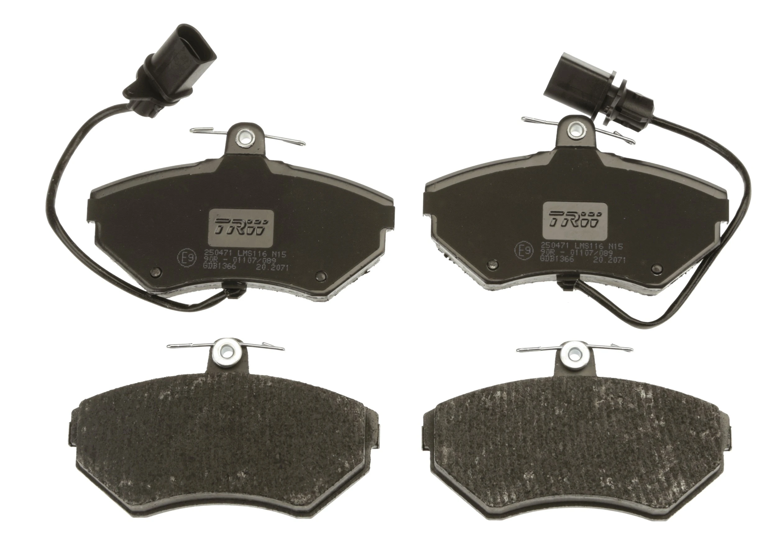 Brake Pad Set, disc brake COTEC GDB1366