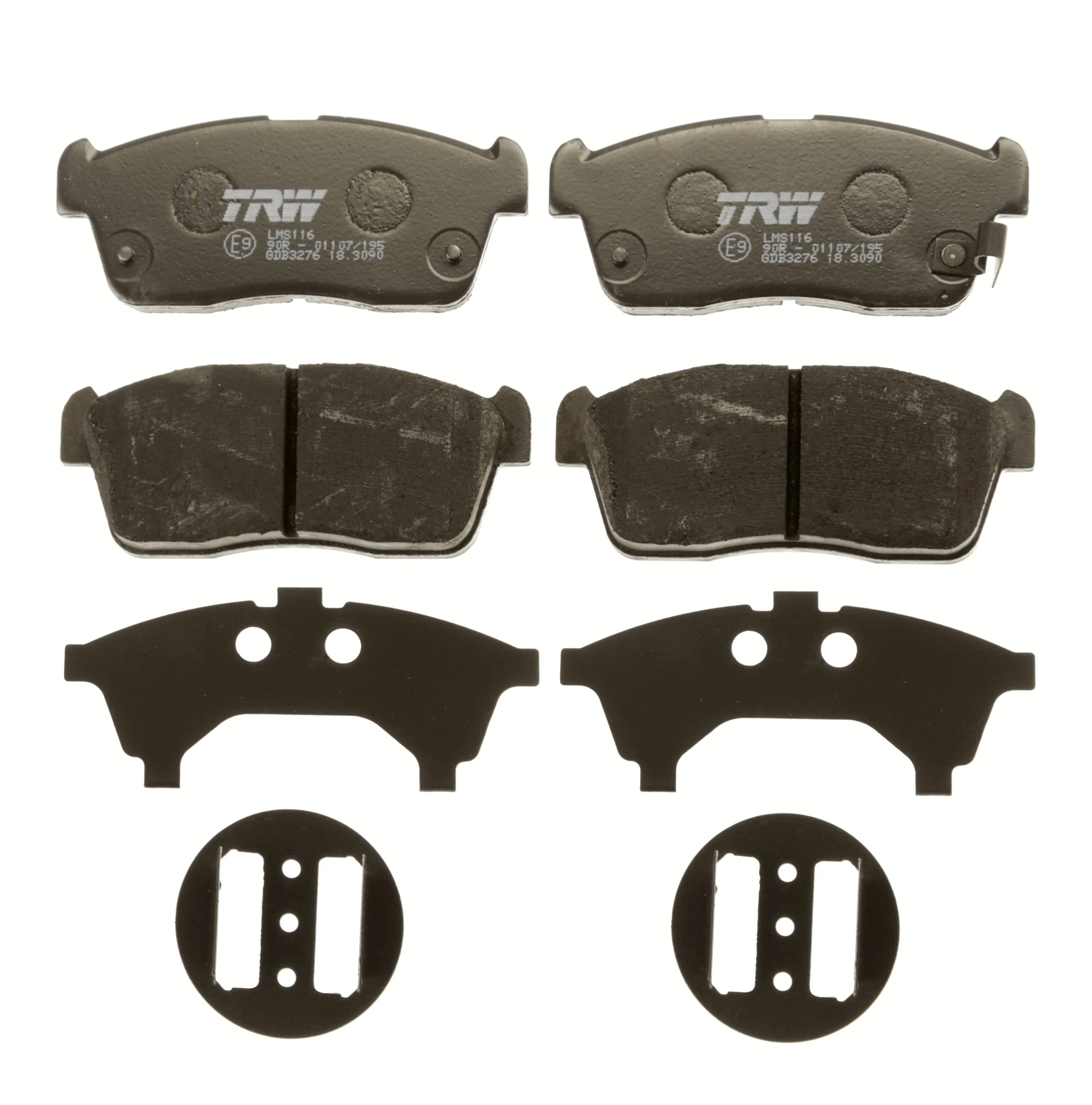 Brake Pad Set, disc brake COTEC GDB3276