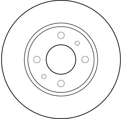 TRW DF1736 Brake Disc