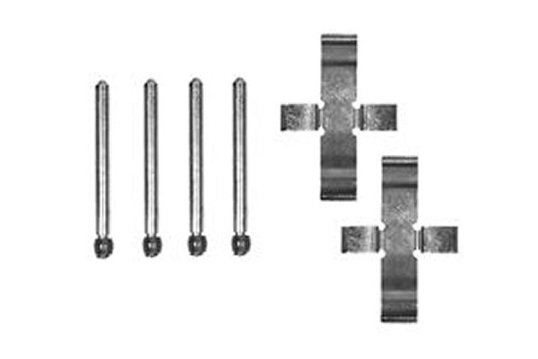 Accessory Kit, disc brake pad PFK64