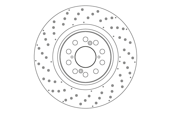 Brake Disc TRW SINGLE DF6931S