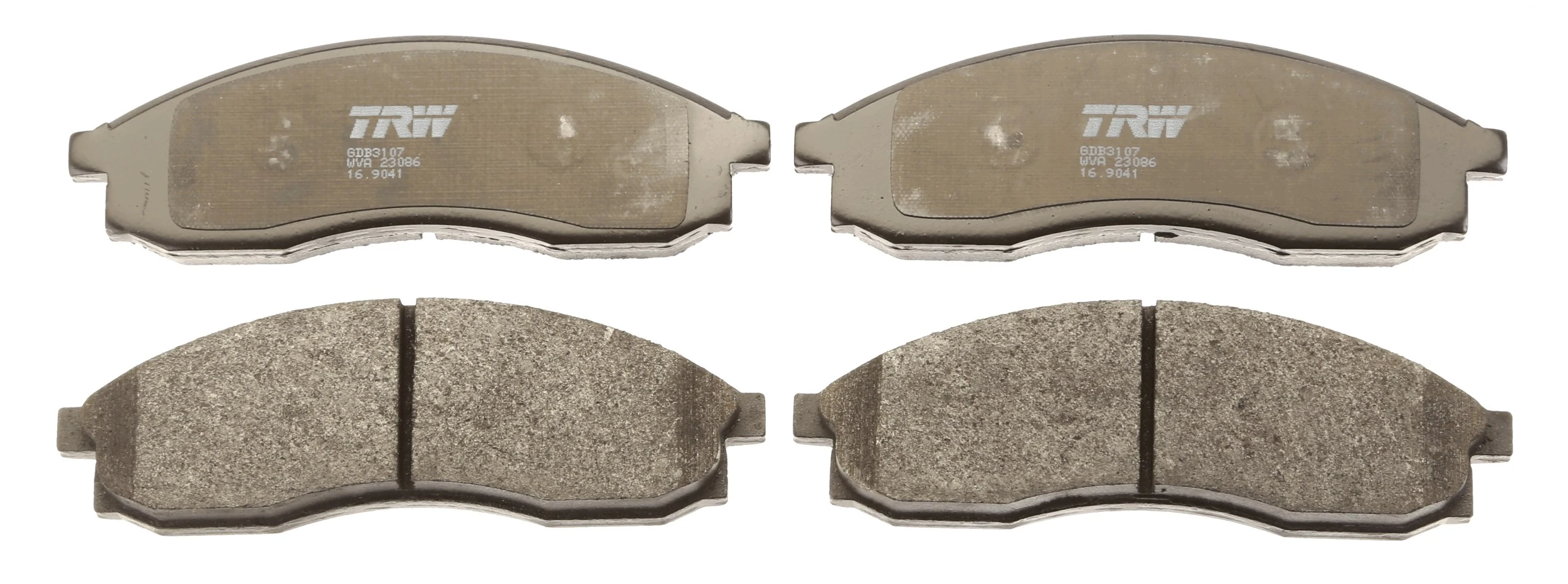 TRW GDB3107 Brake Pad Set, disc brake