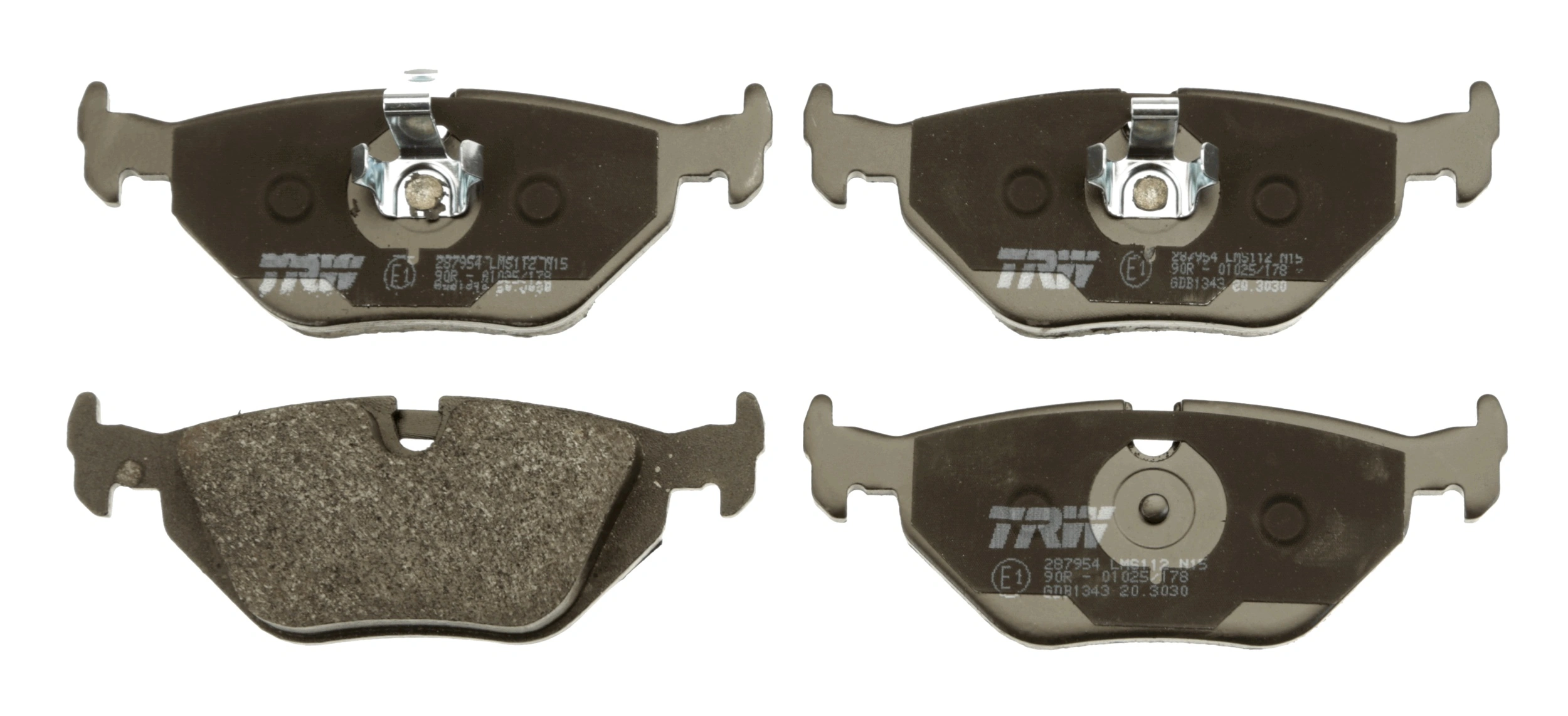 Brake Pad Set, disc brake GDB1343