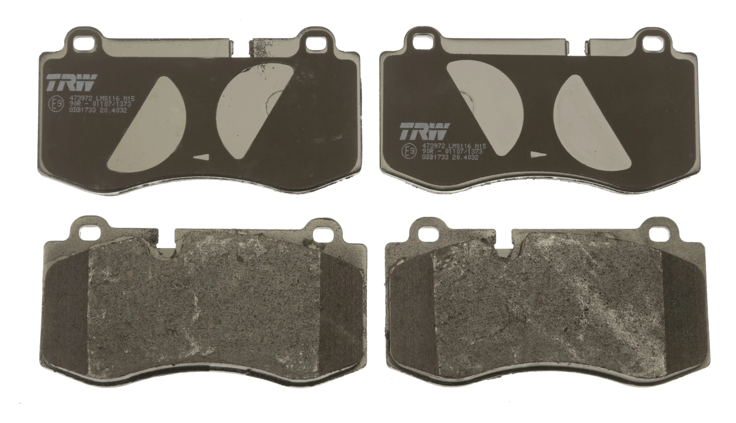 Brake Pad Set, disc brake COTEC GDB1733